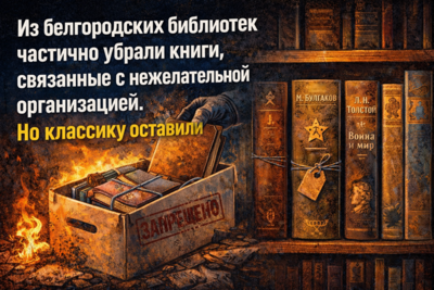 Из белгородских библиотек частично убрали книги, связанные с фондом Сороса*. Но классику оставили