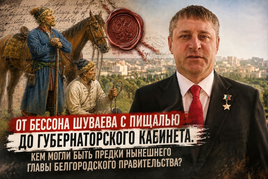 Врио белгородского губернатора из рода служилых людей? Что известно о возможных предках Александра Шуваева?