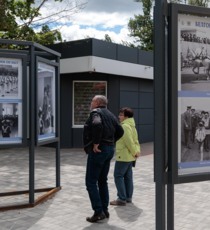 В Мичуринском сквере открыли фотовыставку «Белгород. Каким он был»