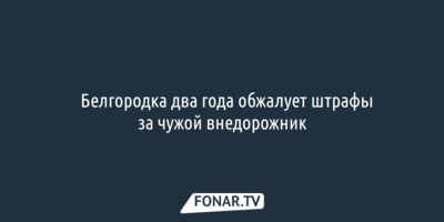 Белгородка два года обжалует штрафы за чужой внедорожник