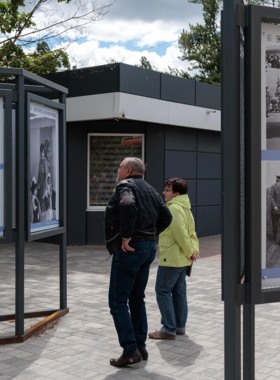 В Мичуринском сквере открыли фотовыставку «Белгород. Каким он был»