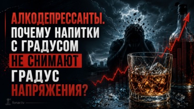 Алкодепрессанты. Почему напитки с градусом не снимают градус напряжения?