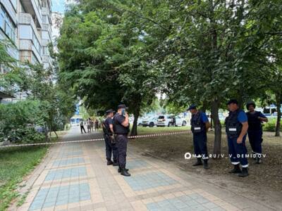 При новой атаке беспилотника в Белгороде повредило балконы трёх квартир