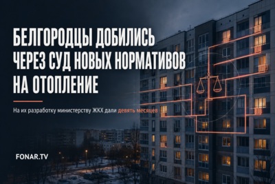 Белгородцы добились через суд новых нормативов на отопление. На их разработку министерству ЖКХ дали девять месяцев