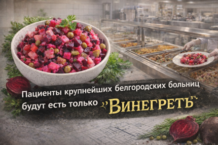 Пациенты крупнейших белгородских больниц будут есть только «Винегретъ»