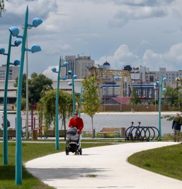 Начало лета на берегах Северского Донца в Белгороде