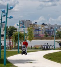 Начало лета на берегах Северского Донца в Белгороде