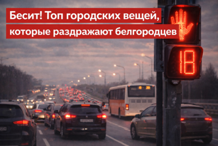Бесит! Топ городских вещей, которые раздражают белгородцев