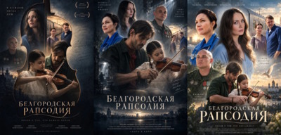 Команда «Белгородской рапсодии» показала три варианта афиши